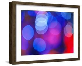 Christmas Lights, Tokyo, Japan-Rob Tilley-Framed Premium Photographic Print