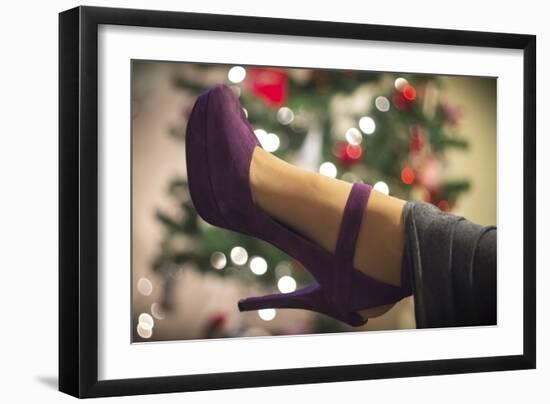 Christmas Lights-Giuseppe Torre-Framed Premium Photographic Print