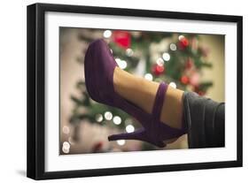 Christmas Lights-Giuseppe Torre-Framed Premium Photographic Print