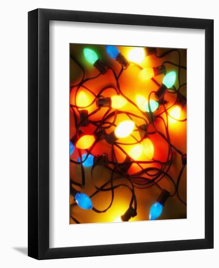 Christmas Lights-Randy Faris-Framed Photographic Print