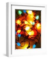 Christmas Lights-Randy Faris-Framed Photographic Print