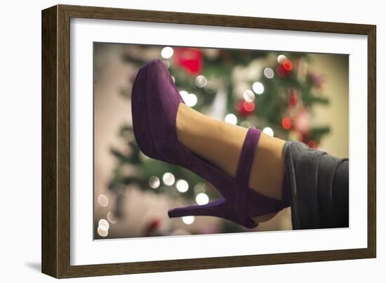 Christmas Lights-Giuseppe Torre-Framed Photographic Print