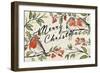 Christmas Lovebirds I-Janelle Penner-Framed Premium Giclee Print