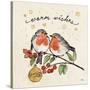 Christmas Lovebirds II-Janelle Penner-Stretched Canvas