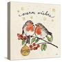 Christmas Lovebirds II-Janelle Penner-Stretched Canvas