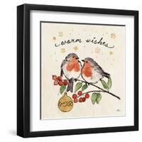 Christmas Lovebirds II-Janelle Penner-Framed Art Print