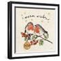 Christmas Lovebirds II-Janelle Penner-Framed Art Print