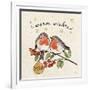 Christmas Lovebirds II-Janelle Penner-Framed Art Print