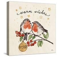 Christmas Lovebirds II-Janelle Penner-Stretched Canvas