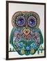 Christmas Magic Owl-Oxana Zaika-Framed Giclee Print