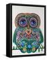 Christmas Magic Owl-Oxana Zaika-Framed Stretched Canvas