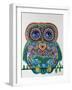 Christmas Magic Owl-Oxana Zaika-Framed Giclee Print