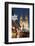 Christmas Market and Neo-Gothic Church of St. Ludmila, Mir Square, Prague, Czech Republic, Europe-Richard Nebesky-Framed Photographic Print