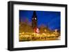 Christmas Market and Town Hall, Albert Square, Manchester, England, United Kingdom, Europe-Frank Fell-Framed Photographic Print