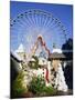 Christmas Market and Wheel, Lille, Nord Pas De Calais, France, Europe-Nelly Boyd-Mounted Photographic Print