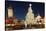 Christmas Market at Old Town Square with Gothic Old Town Hall-Richard Nebesky-Stretched Canvas