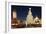 Christmas Market at Old Town Square with Gothic Old Town Hall-Richard Nebesky-Framed Photographic Print