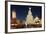 Christmas Market at Old Town Square with Gothic Old Town Hall-Richard Nebesky-Framed Photographic Print