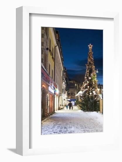 Christmas Market, Haupt Square, Schladming, Steiermark, Austria, Europe-Richard Nebesky-Framed Photographic Print