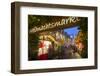 Christmas Market in Balliz, Thun, Jungfrau region, Bernese Oberland, Swiss Alps, Switzerland, Europ-Frank Fell-Framed Photographic Print