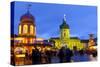 Christmas Market in Front of Charlottenburg Palace, Berlin, Germany, Europe-Miles Ertman-Stretched Canvas