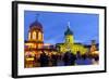 Christmas Market in Front of Charlottenburg Palace, Berlin, Germany, Europe-Miles Ertman-Framed Photographic Print