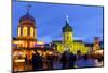 Christmas Market in Front of Charlottenburg Palace, Berlin, Germany, Europe-Miles Ertman-Mounted Photographic Print