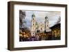 Christmas Market in Front of the Cathedral of Saint Stephan, Passau, Bavaria, Germany, Europe-Miles Ertman-Framed Photographic Print