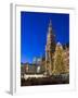 Christmas market in Marienplatz, Munich, Bavaria, Germany.-Martin Zwick-Framed Photographic Print