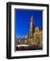 Christmas market in Marienplatz, Munich, Bavaria, Germany.-Martin Zwick-Framed Photographic Print