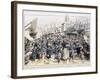 Christmas Market in Place Kleber in Strasbourg-null-Framed Giclee Print