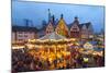 Christmas Market in Romerberg, Frankfurt, Germany, Europe-Miles Ertman-Mounted Photographic Print