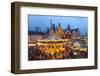 Christmas Market in Romerberg, Frankfurt, Germany, Europe-Miles Ertman-Framed Photographic Print