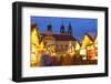 Christmas Market in the Altermarkt with the Baroque Town Hall in the Background-Miles Ertman-Framed Photographic Print