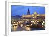 Christmas Market, Krakow, Poland, Europe-Neil Farrin-Framed Photographic Print