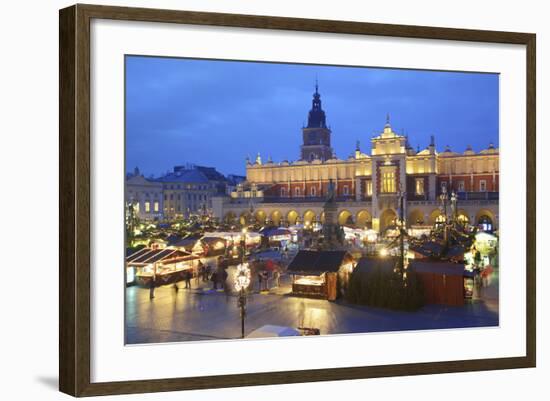 Christmas Market, Krakow, Poland, Europe-Neil Farrin-Framed Photographic Print