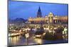 Christmas Market, Krakow, Poland, Europe-Neil Farrin-Mounted Photographic Print