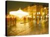 Christmas Market, Place Saint Louis (St. Louis Square), Metz, Moselle, Lorraine, France-Bruno Barbier-Stretched Canvas