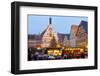 Christmas Market, Rothenburg Ob Der Tauber, Bavaria, Germany, Europe-Miles Ertman-Framed Photographic Print