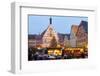 Christmas Market, Rothenburg Ob Der Tauber, Bavaria, Germany, Europe-Miles Ertman-Framed Photographic Print