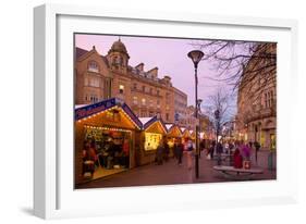 Christmas Market, Sheffield, South Yorkshire, Yorkshire, England, United Kingdom, Europe-Frank Fell-Framed Photographic Print