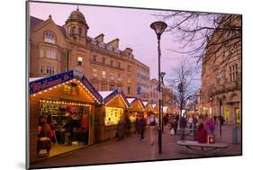 Christmas Market, Sheffield, South Yorkshire, Yorkshire, England, United Kingdom, Europe-Frank Fell-Mounted Photographic Print