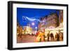 Christmas Market, Sheffield, South Yorkshire, Yorkshire, England, United Kingdom, Europe-Frank Fell-Framed Photographic Print