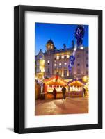 Christmas Market, Sheffield, South Yorkshire, Yorkshire, England, United Kingdom, Europe-Frank Fell-Framed Photographic Print