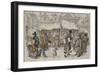 Christmas Market-Anton Pieck-Framed Giclee Print