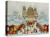 Christmas Market-Christian Kaempf-Stretched Canvas