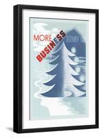 Christmas Means Business-H.j. Barschel-Framed Art Print