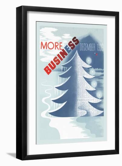 Christmas Means Business-H.j. Barschel-Framed Art Print