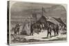 Christmas Merrymaking in the Antarctic Regions-null-Stretched Canvas