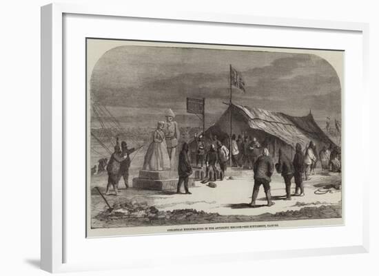 Christmas Merrymaking in the Antarctic Regions-null-Framed Giclee Print